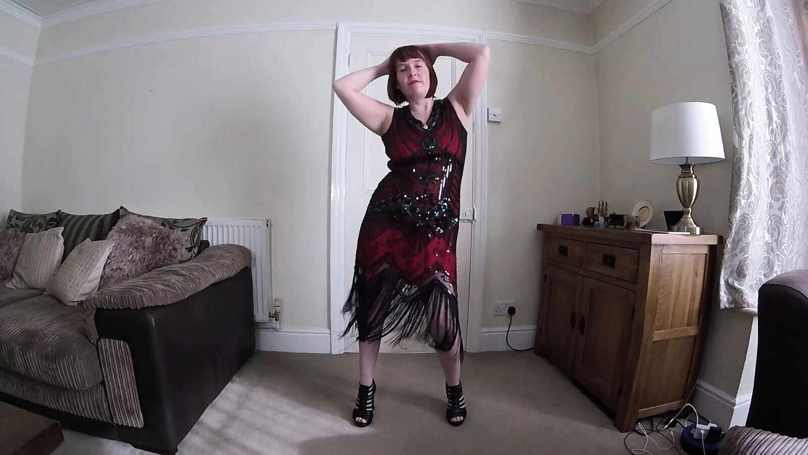 Stripping 20's flapper Dress