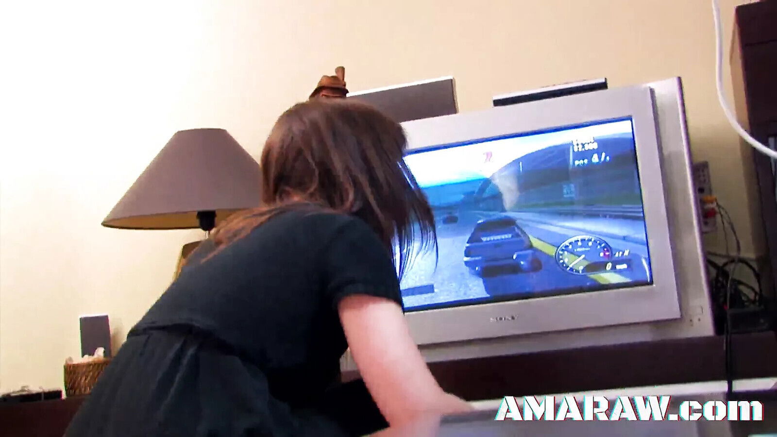 Blonde Shana Spirit used doll threesome