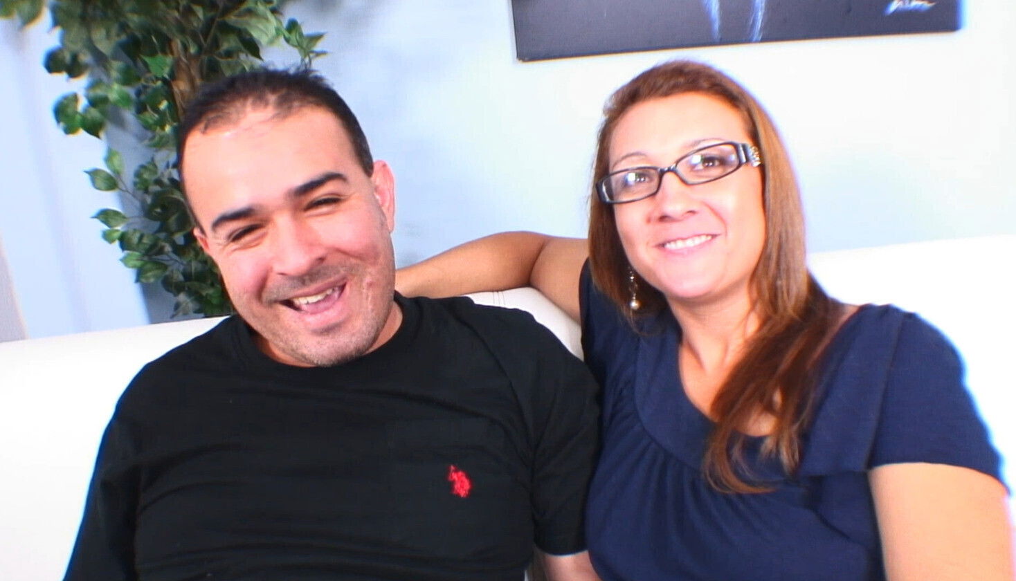 Patricia gets fucked hard, Lars cums over