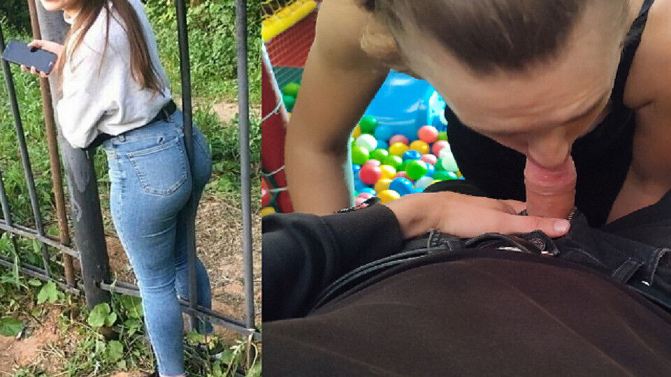 stranger freed beautiful girl from trap fucked mouth