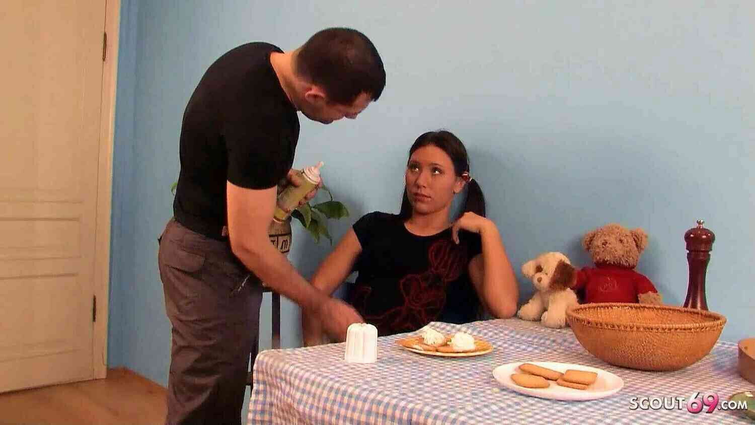 PETITE VIRGIN STEPSISTER STACY SEDUCED BROTHER