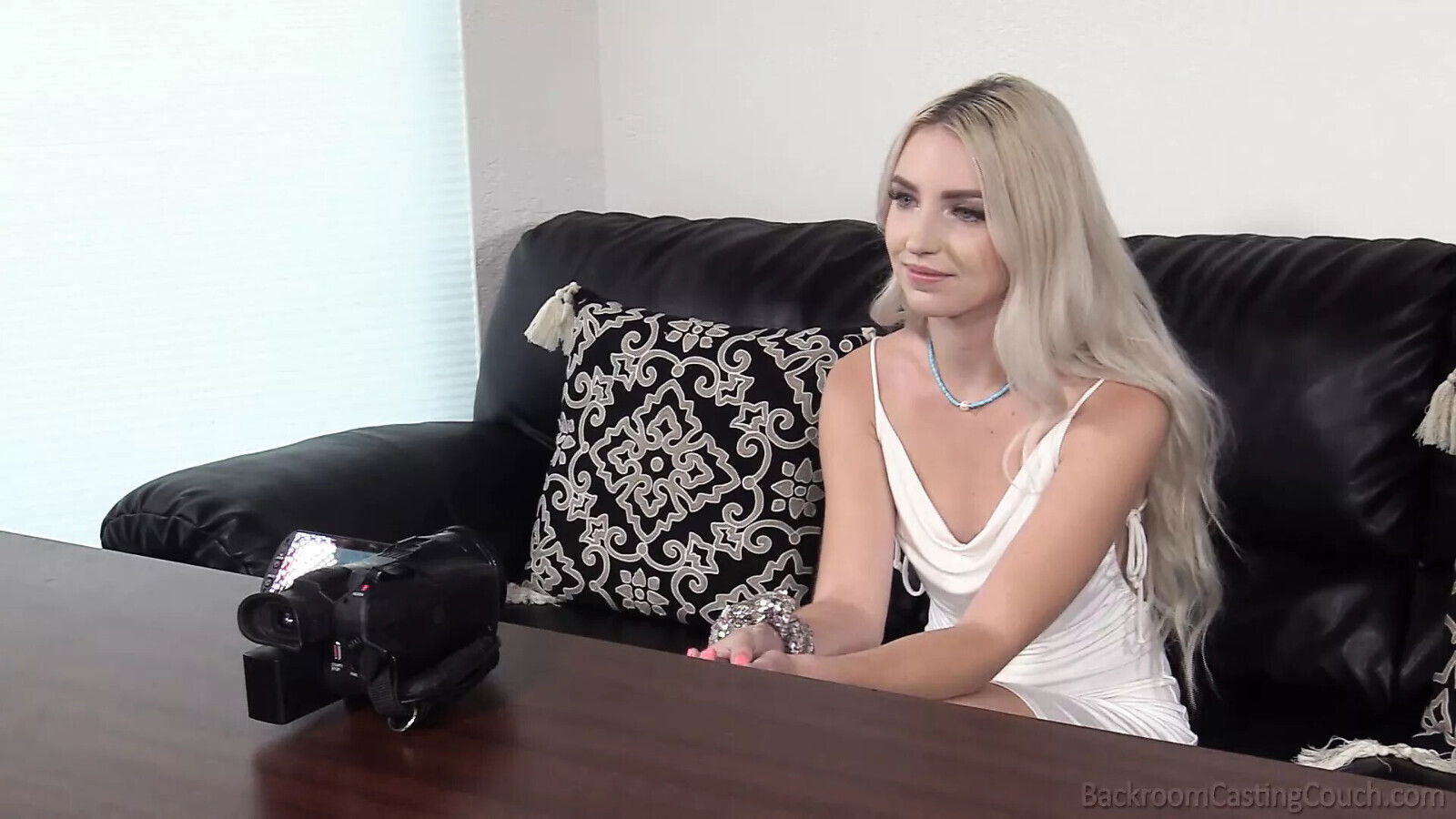 18yo Petite Britt Rocks Casting!