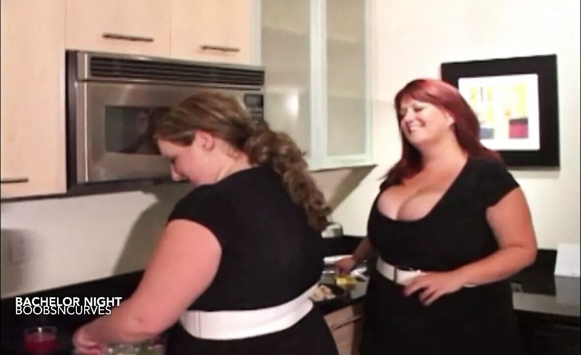 Busty French maids fucked guys party