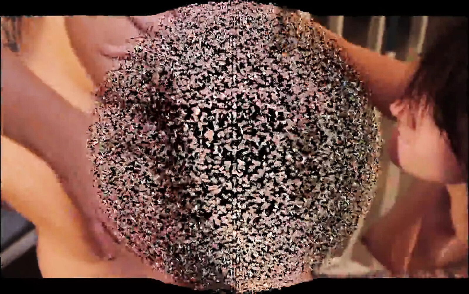 Lesbian prisoner with other inmate