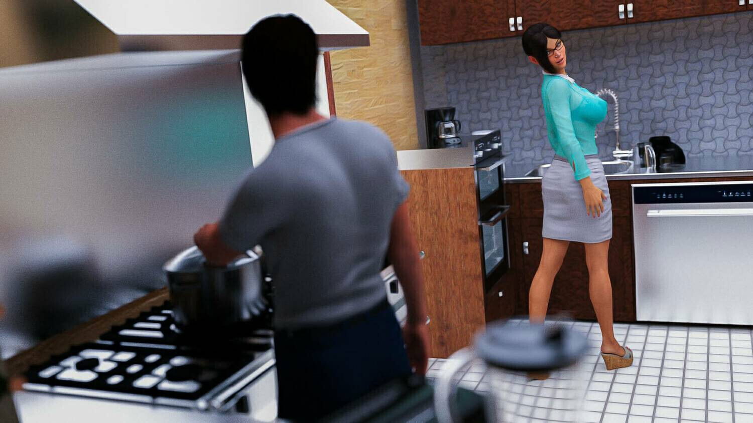 Noemi's Toscana Rebirth: Desi Waitress Italian Restaurant