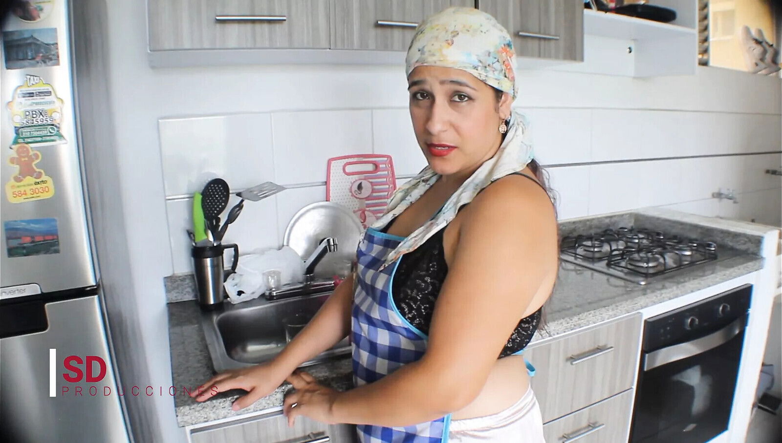 nice maid porn Spanish