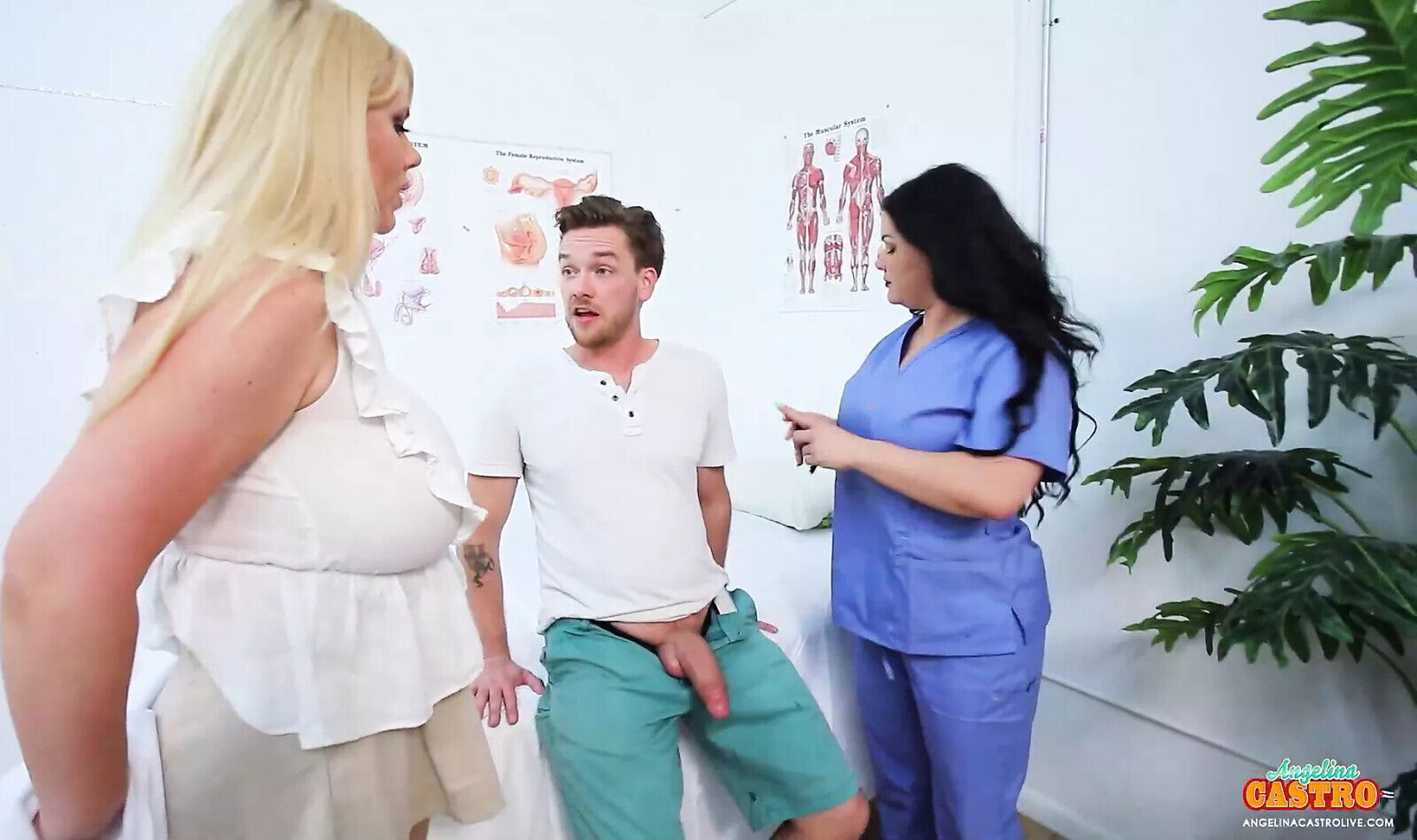 Medical Muffs Angelina Castro Karen Fisher Share Cock!