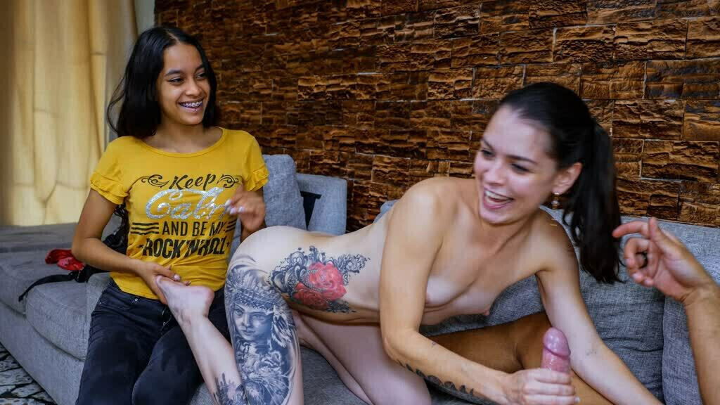 Yessica Bunny Brought Horny Friend First Casting