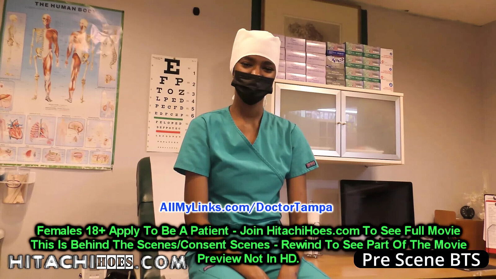 Night Shift Nurse Jewel Needs Hitachi Magic Wand Orgasm Before Returning Seeing Patients HitachiHoesCom!