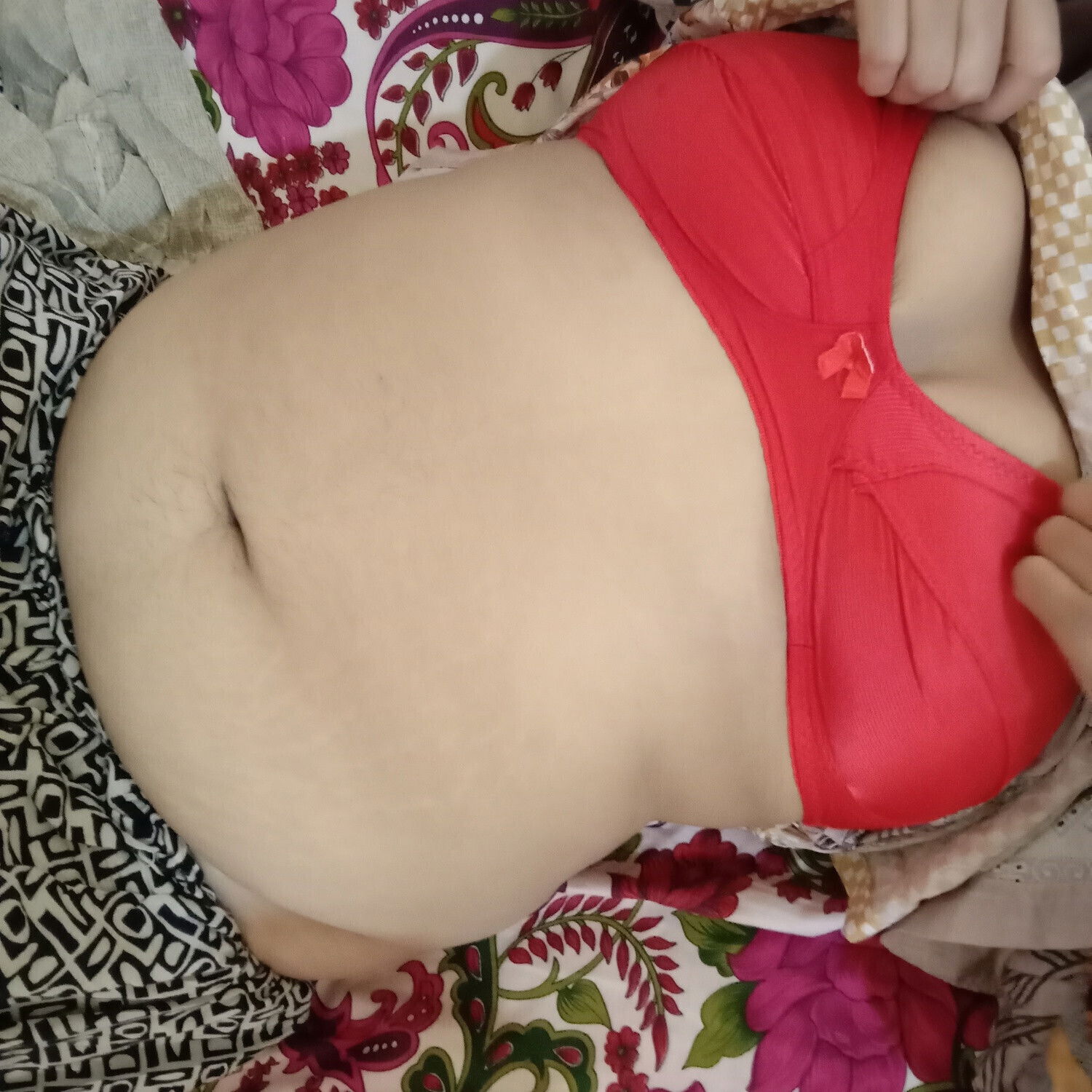 Full video, full sexy video with fingers crossed, full body, model with natural boobs, beauty, full vide