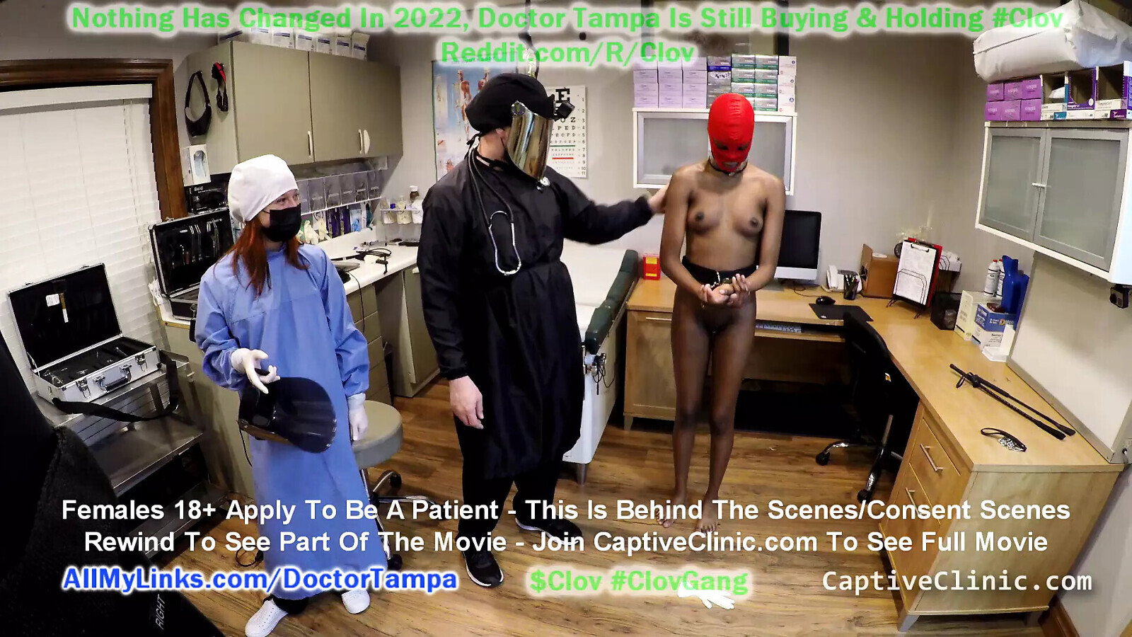 Become Nurse Stacy Shepard, Take Jewel Impact BDSM Play With Evil Doctor Tampa’s Help CaptiveClinicCom
