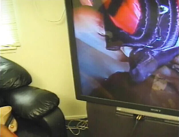 Black films himself while parking black girlfriend lingerie