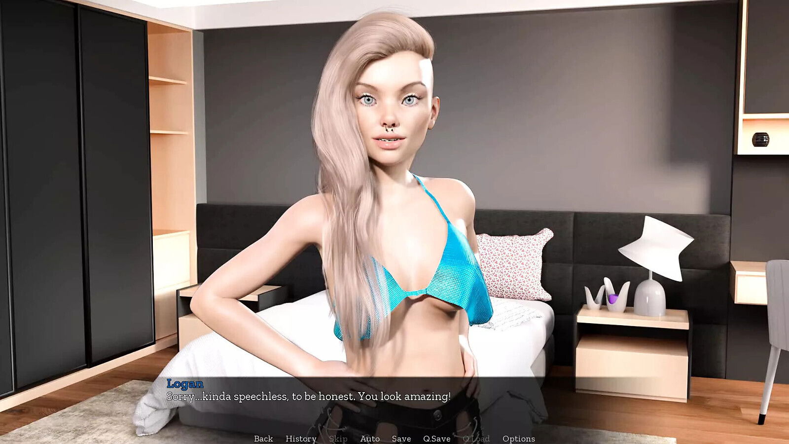 Secrets Valley: Sexy Blonde Girl