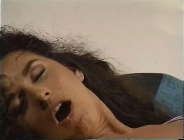 Classic breasted brunette gets hairy pussy pounded before facial