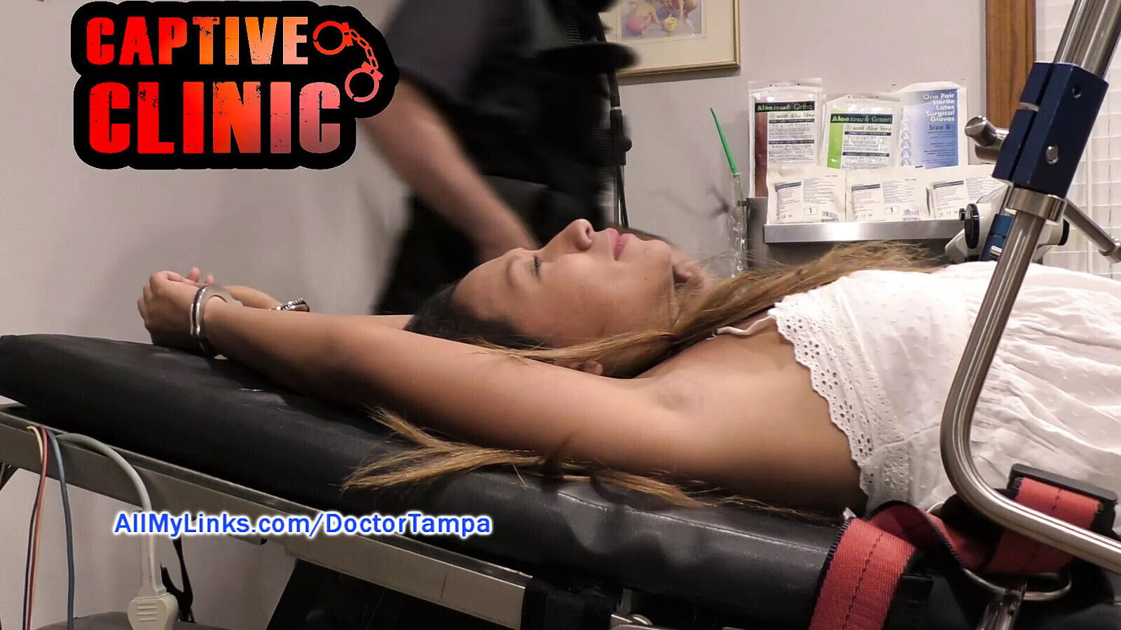Naked Behind Scenes From Melany Lopez Remote Interri gation Center Bloopers,Full Film CaptiveClinicCom