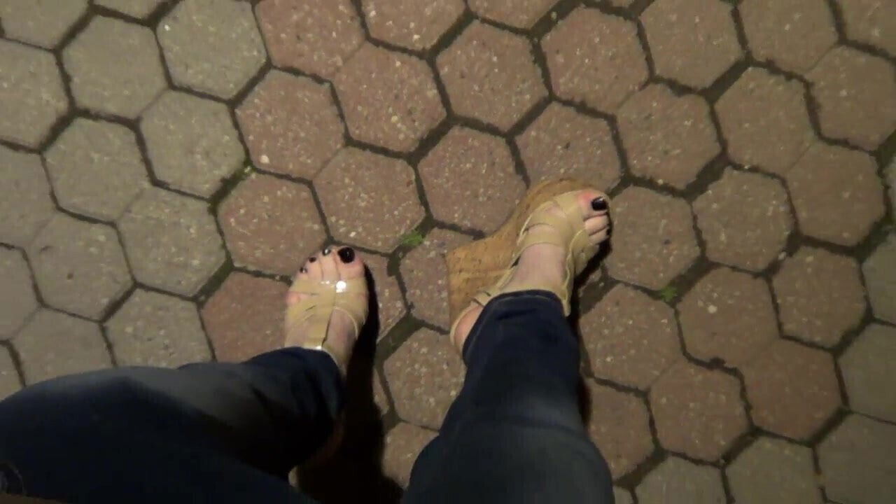 sexy feet platform shoes