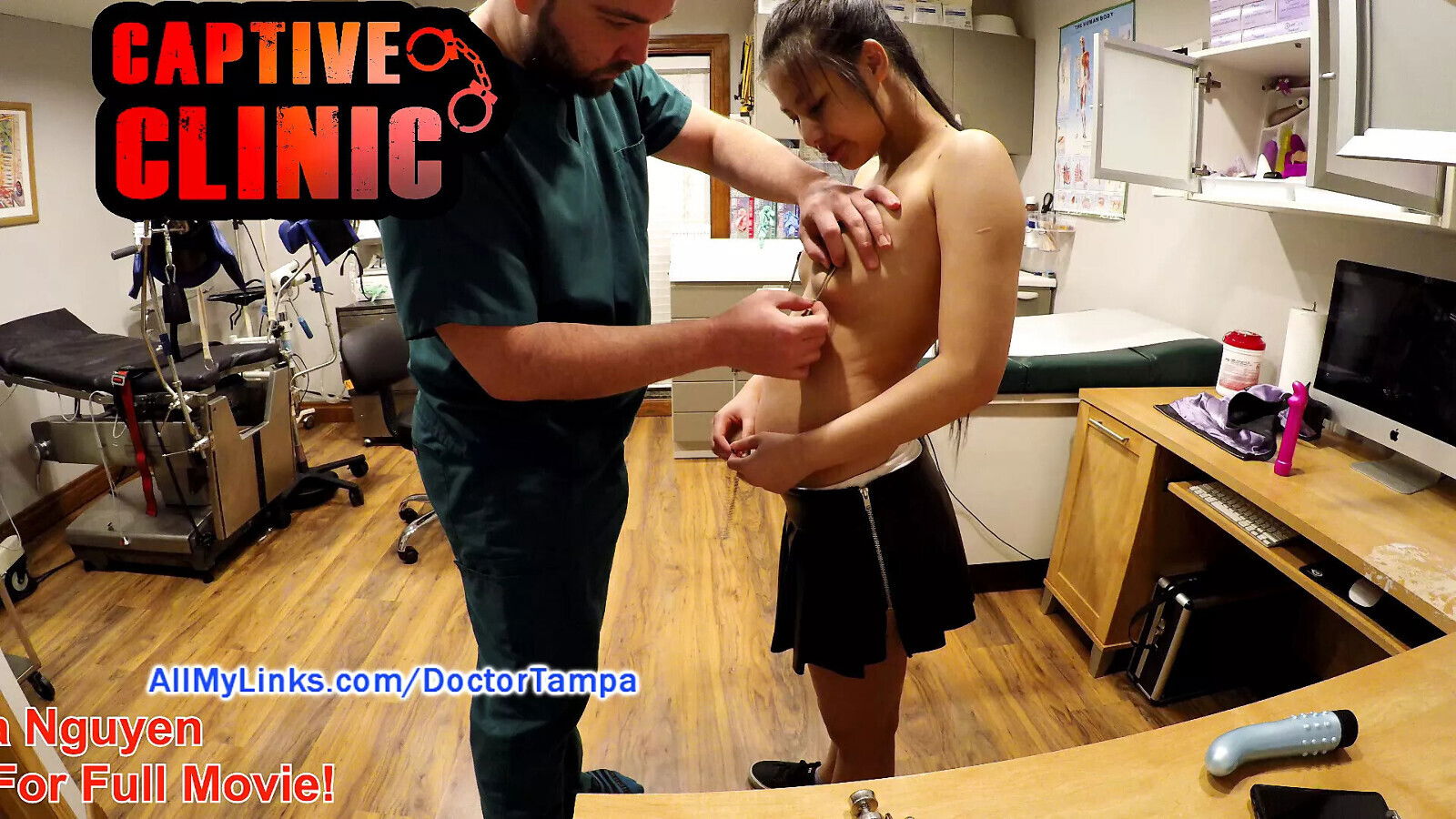 Naked From Raya Nguyen Enter Your Risk, Playing With Nipple Clamps Camera Failure-Film CaptiveClinicCom