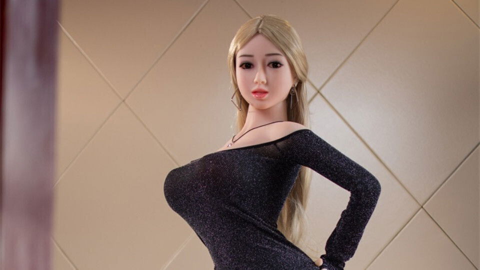 Blond Teen Real Life Dolls Blowjob