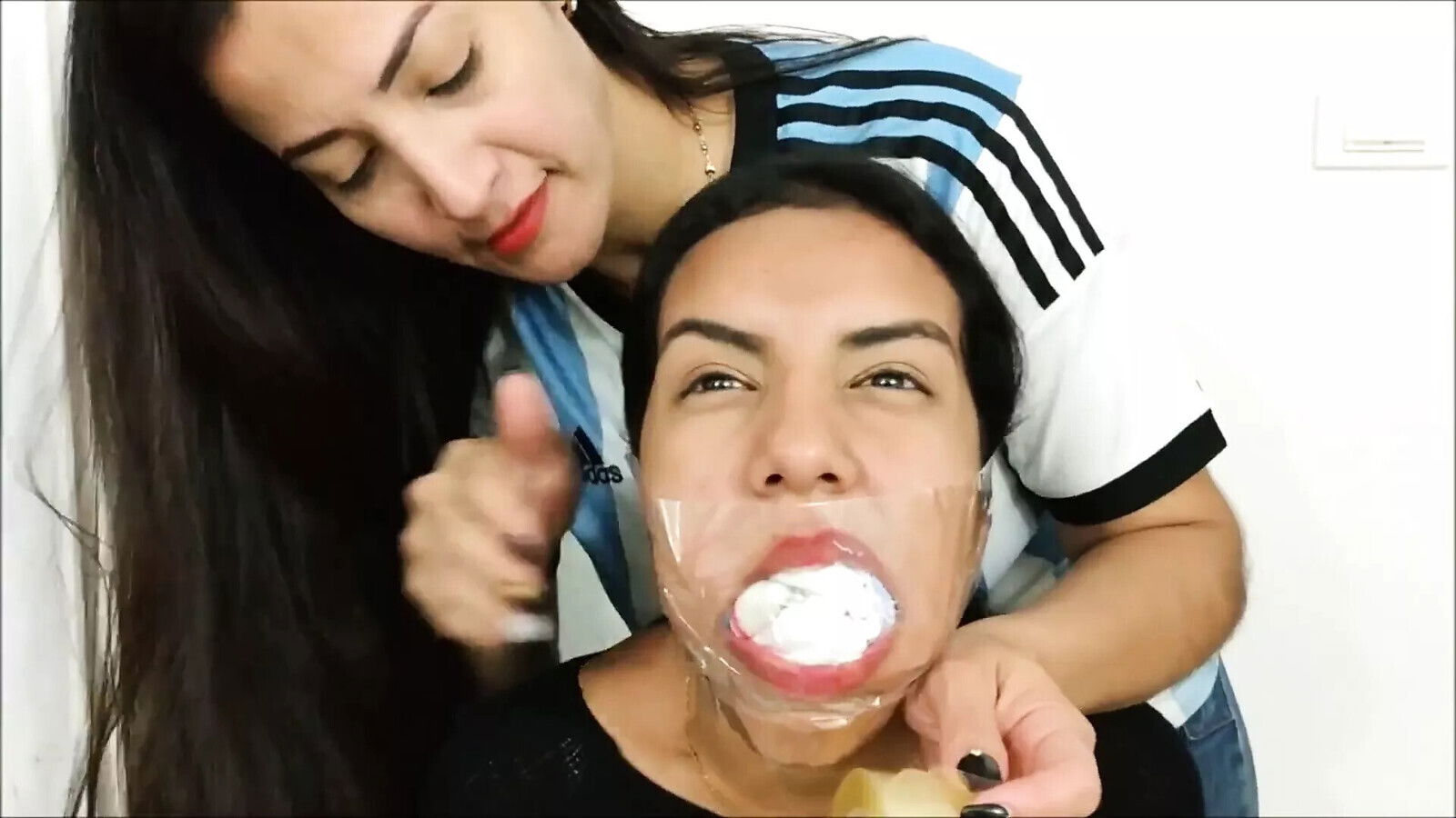 Sexy Girl Gagged With Socks Latina MILF