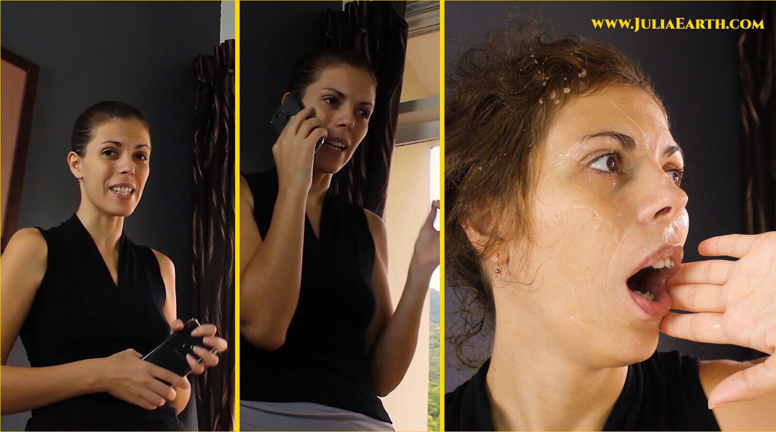 hard facefuck Julia saves Alex from slowing down work. Royal Blowjob: Usage. Episode 029.