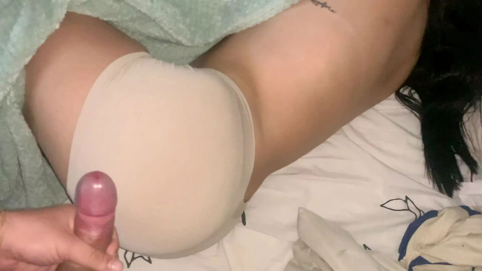 stepsister catches ejaculating