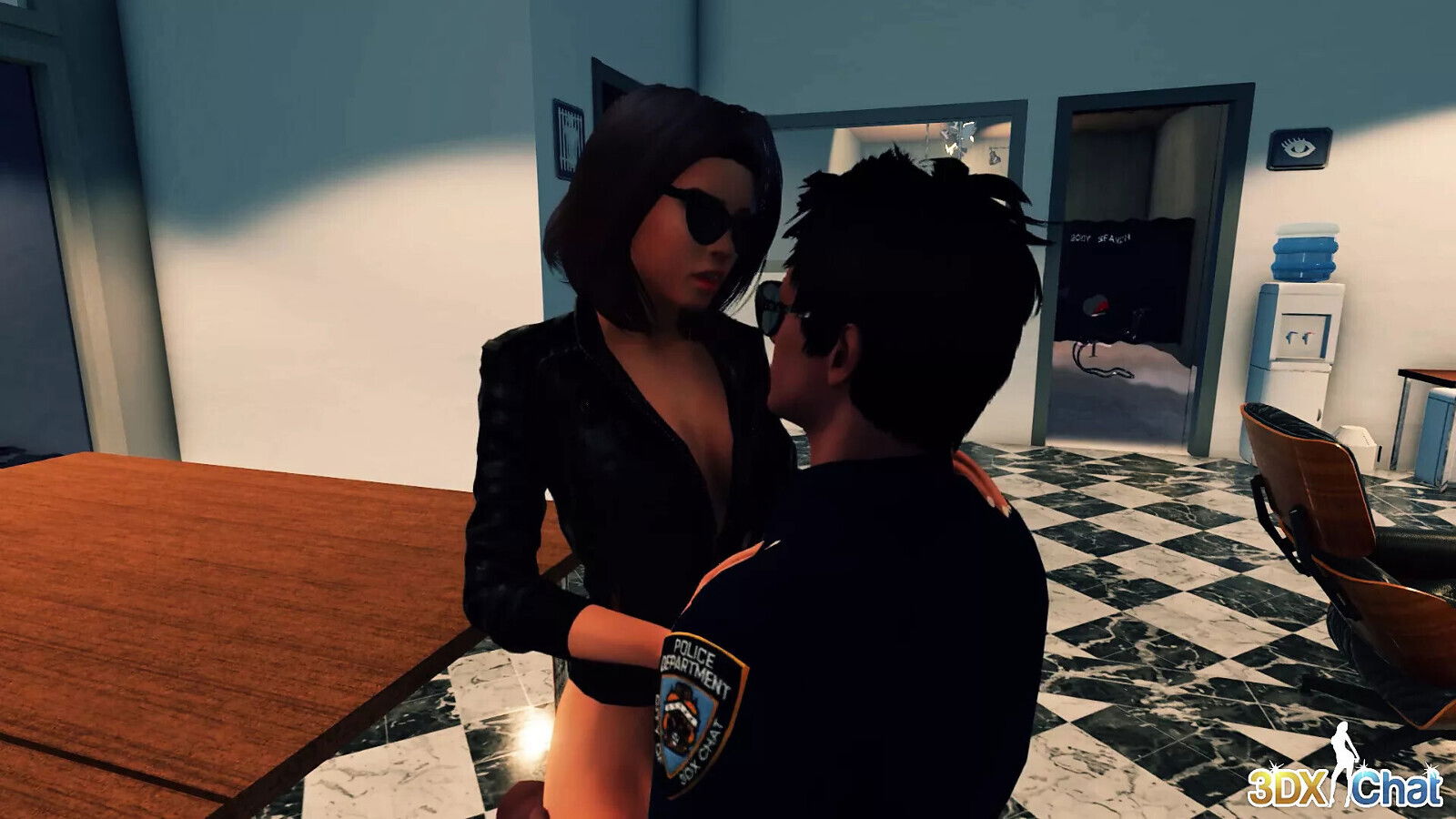 3DXChat Small town life justice