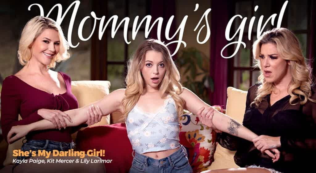 MOMMY'S GIRL Teen Larimar Wildly Fingers Hard Stacked Stepmoms