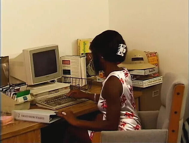 sucking ebony takes fucking gets chest covered with