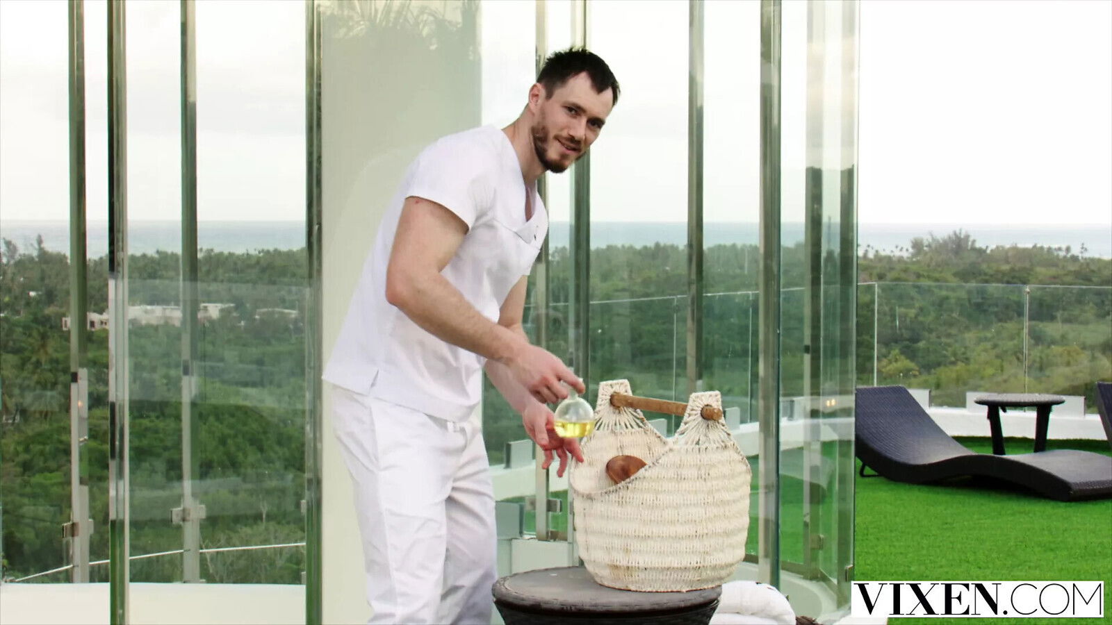 VIXEN Vacationing Nancy craves more than simple massage