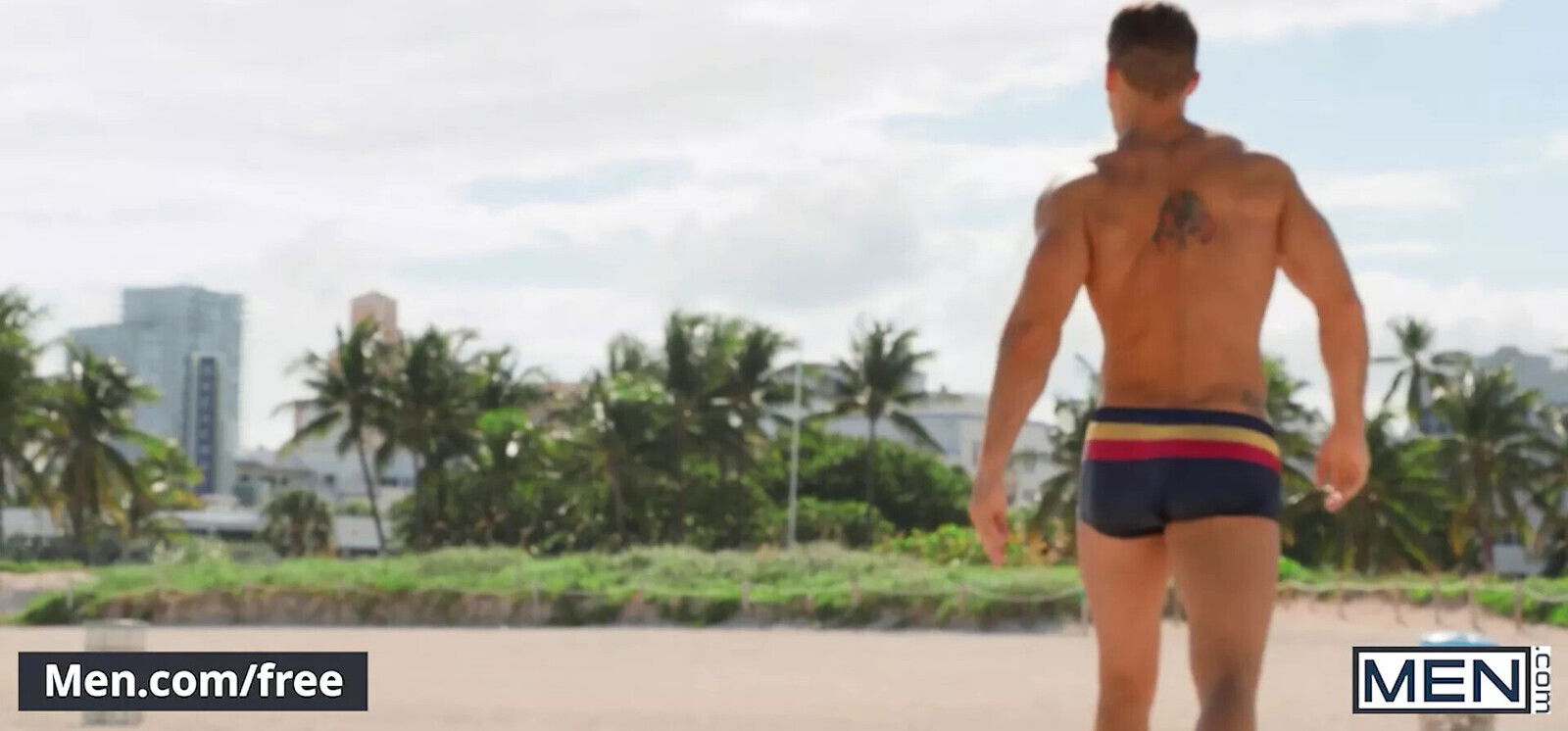 Roman Todd Dean Dallas Share Fuck Orgasm After Long Beach