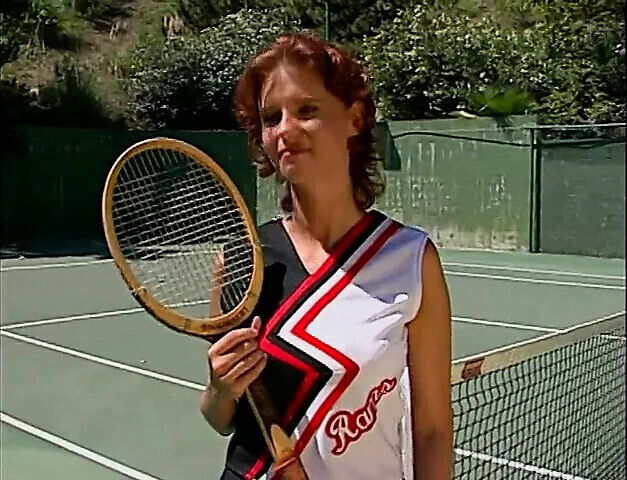 Sexy slut tennis court loves have asshole filled with dick