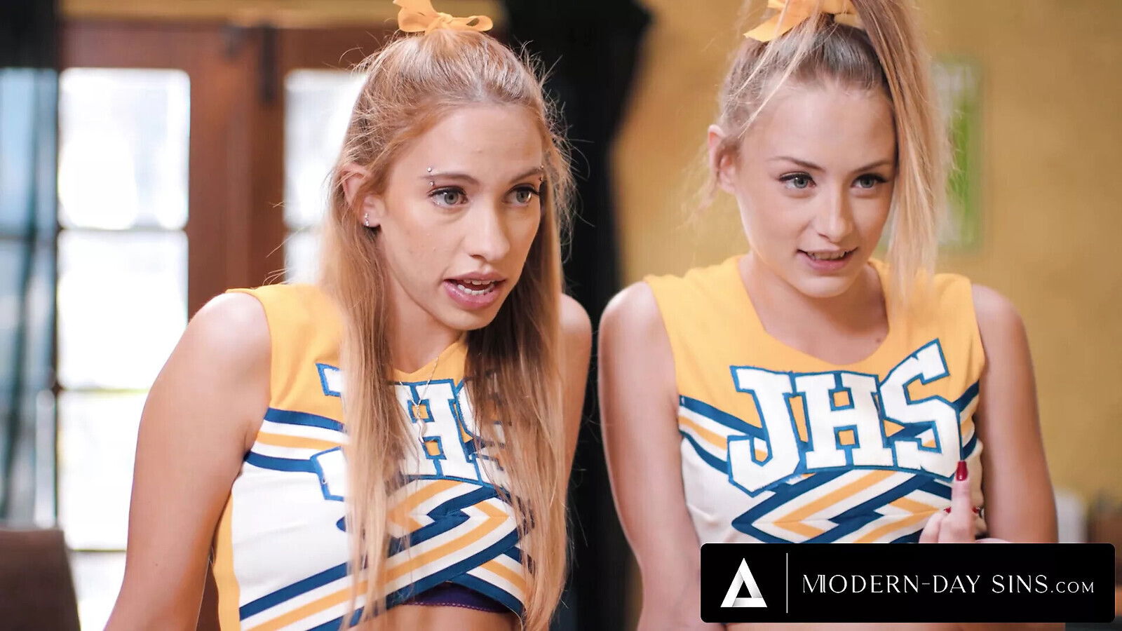 MODERN-DAY Teen Cheerleaders Kyler Quinn Khloe Kapri SWAP Their Coach's LOAD!