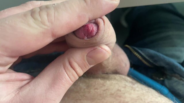 Precum small dick work