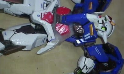 gundam figure bukkake