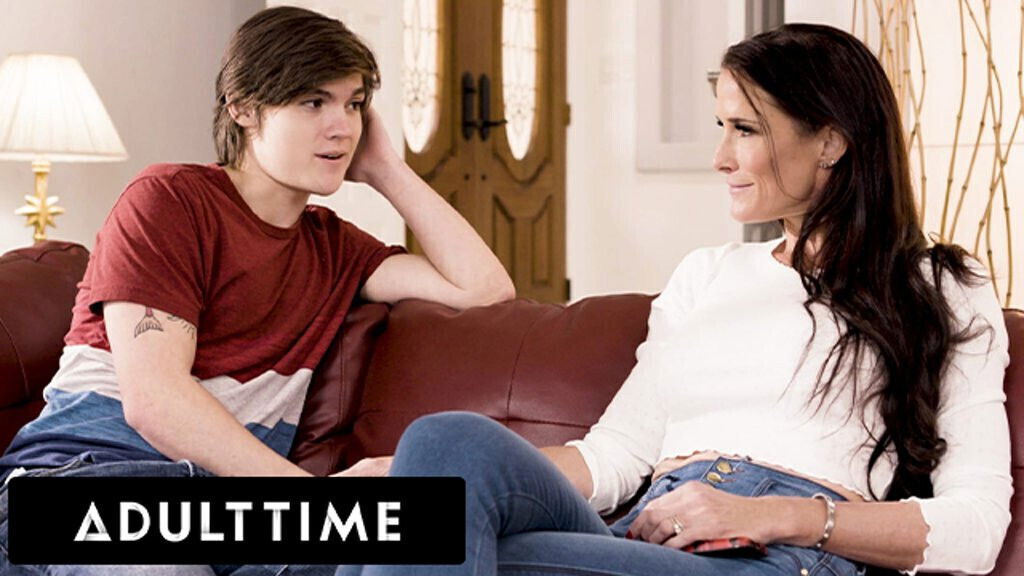 ADULT TIME Fresh 18-Year-Old Stepson Fucks Nympho Stepmom Sofie Marie