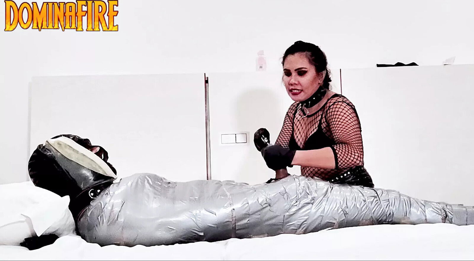 MILKING SOUNDING DUCT TAPE BONDAGE