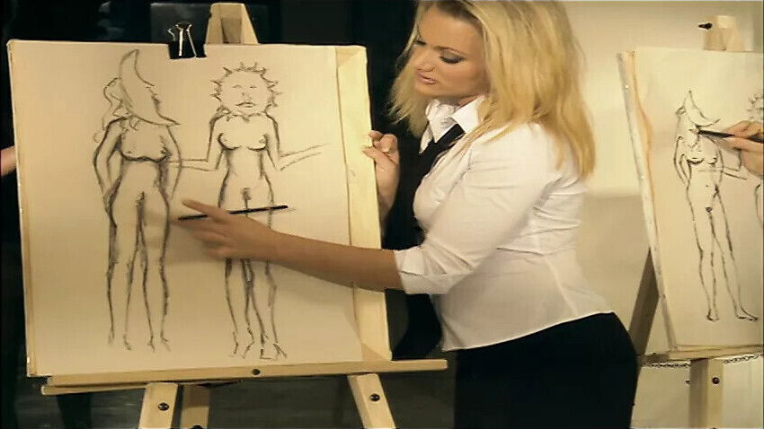 Affectionate blondes pumper their common hubby with arousing blowjobs close shoot