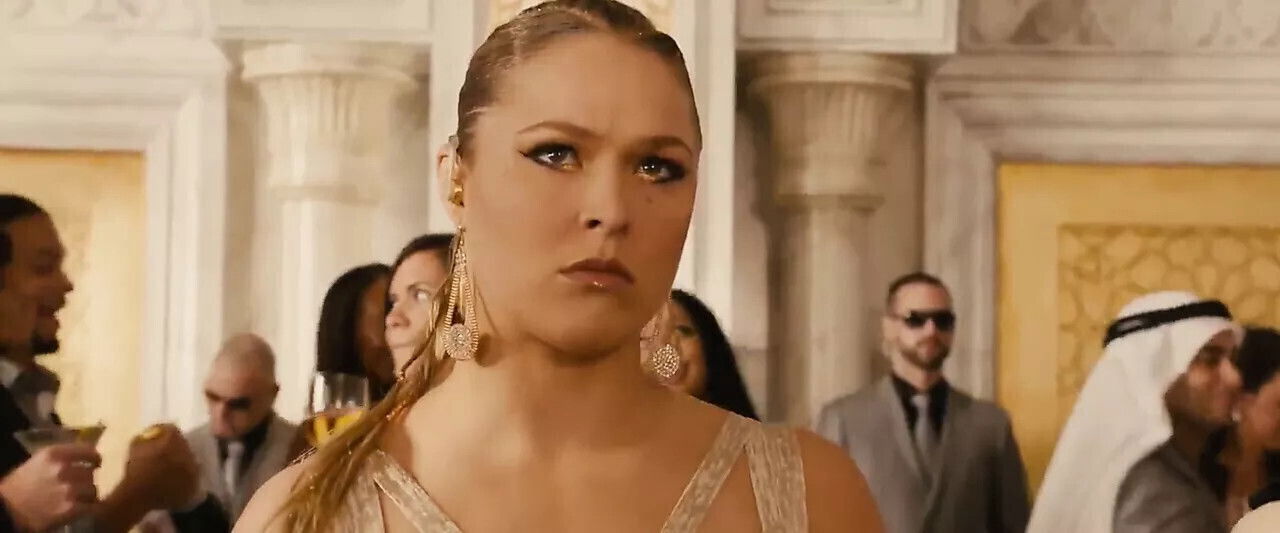 Michelle Rodriguez, Ronda Rousey - Fast and Furious 7