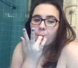 white bbw fingers hairy snatch