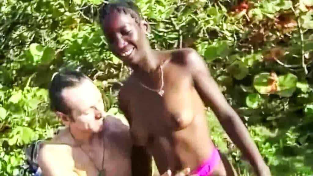Bush Swingers In Retro African Homemade Public Domination