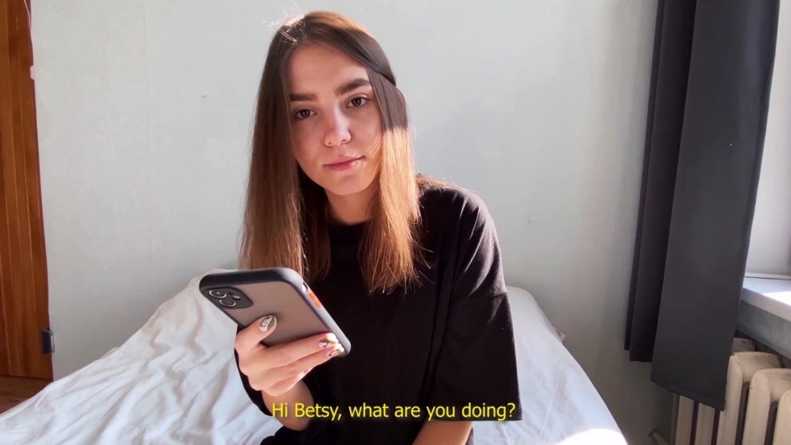 Russian Plain Jane girl amateur porn with poor plot