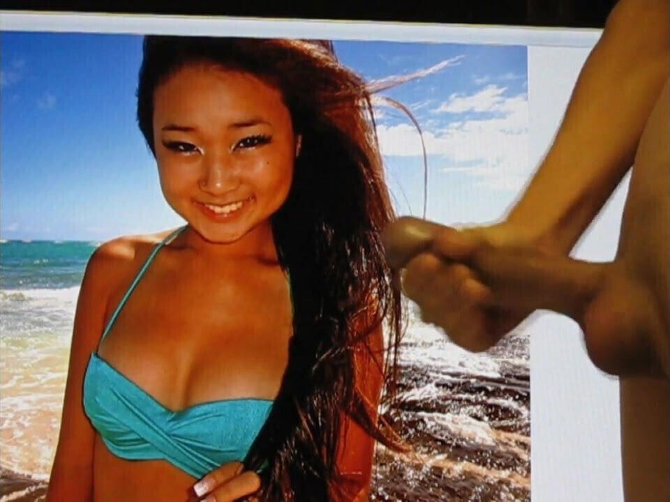 Jerking for Japanese beauty I wish I could fuck