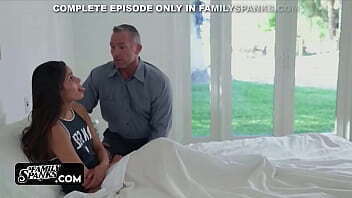 Teen Faking a Illness Got Confronted by her Strict Step Father