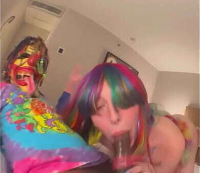 Melody Parker Having Night With Gibby Clown