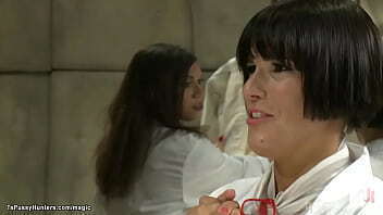 Shemale doctor licks fucks