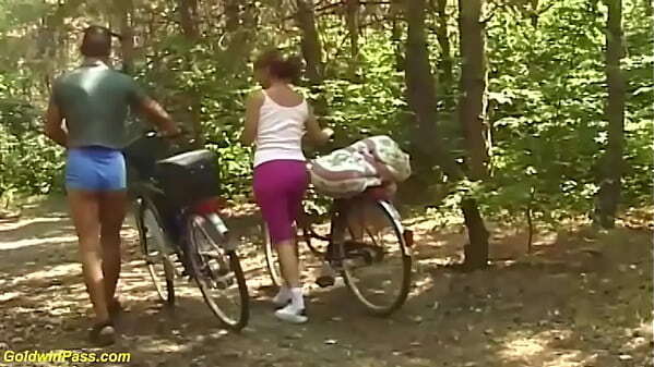 real bike tour with years grandma