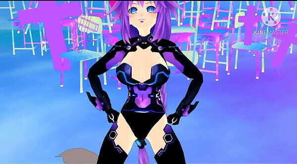 [MMD] Bubble Butt Purple Neptunia