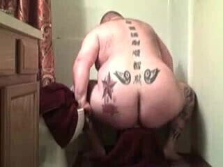 hot fatty riding dildo