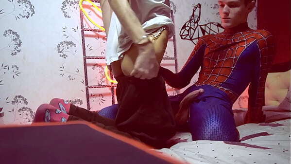 Spiderman saves world Casey'_s mouth