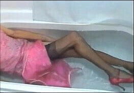 chinese dress in the bath